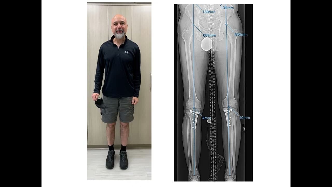 Dr. Rozbruch explains how bowleg surgery helps improve knee arthritis