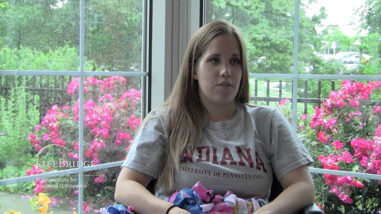 Rubin Institute Patient Karie Obremski Shares Her Leg-Straightening Story - YouTube