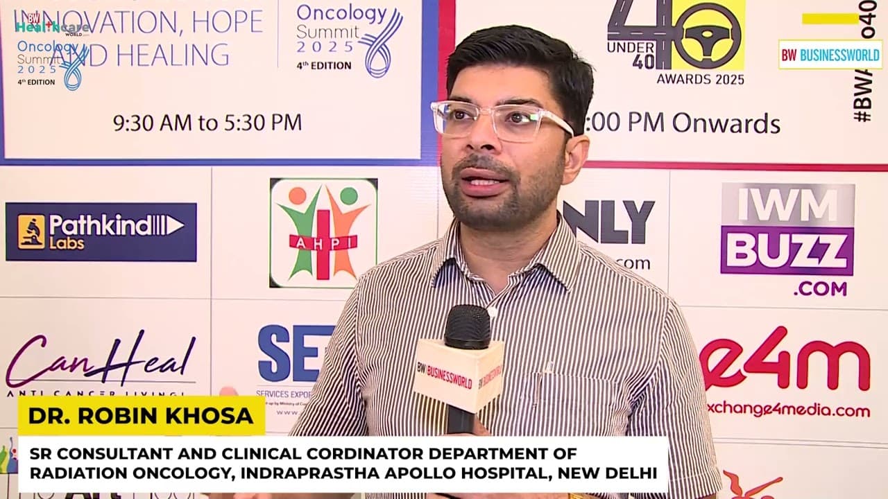 Dr Robin Khosa, Sr Consultant - Indraprastha Apollo Hospital, New Delhi | BW Oncology Summit 2025 - YouTube